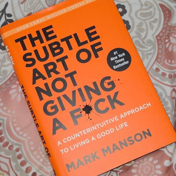 "The Subtle Art of Not Giving a F*ck" by Mark Manson - Picture 1 of 6